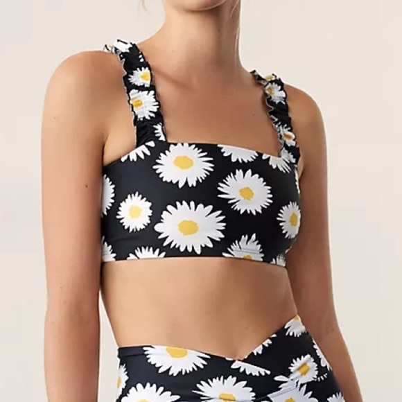 NWT Anthropologie Years of Ours Daisy Sport Bra - Picture 1 of 3